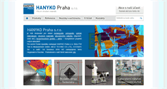 Desktop Screenshot of hanyko-praha.cz